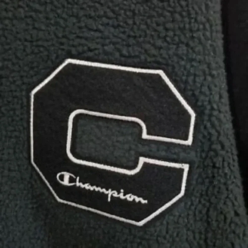 Champion | Heritage Black Full Zip Jacket Small Unisex Fleece - Picture 8 of 9